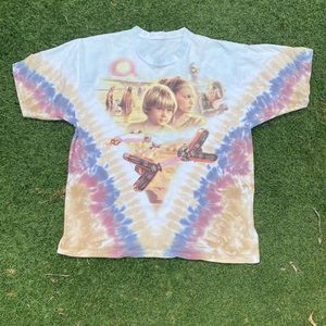 Star Wars Ultra Rare Anakin Skywalker AOP Size L Tee Episode 1 Darth Maul